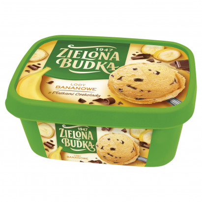 Zielona Budka Lody bananowe 1000 ml