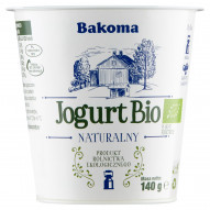 Bakoma Jogurt Bio naturalny 140 g