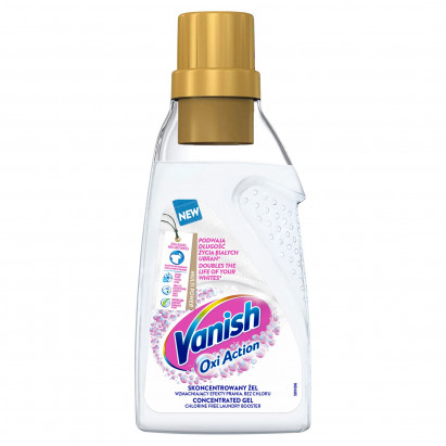 Vanish Oxi Action Odplamiacz do tkanin w żelu 500 ml