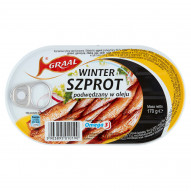 Graal Winter szprot w oleju 170 g