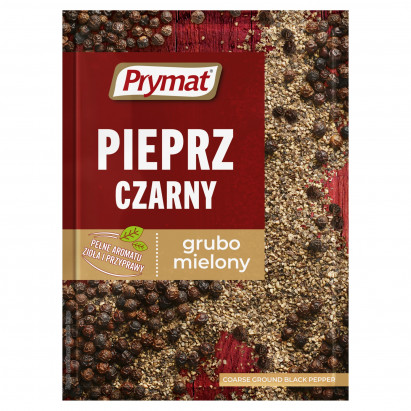 Prymat Pieprz czarny grubo mielony 15 g