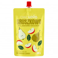 OWOLOVO Gruszkowo Mus jabłkowo-gruszkowy 200 g