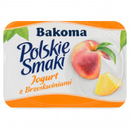 Bakoma Polskie Smaki Jogurt z brzoskwiniami 120 g