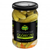 Smak Konserwowe ogóreczki klasyczne 300 g