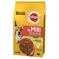 Pedigree Adult Mini Sucha karma dla psów z kurczakiem i warzywami 500 g