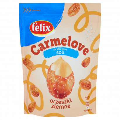 Felix Carmelove Orzeszki ziemne w karmelu ze szczyptą soli 160 g