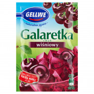 Gellwe Galaretka smak wiśniowy 72 g