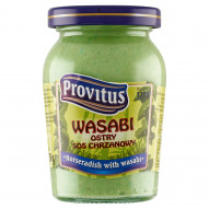Provitus Wasabi ostry sos chrzanowy 170 g