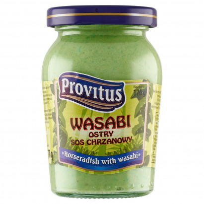 Provitus Wasabi ostry sos chrzanowy 170 g