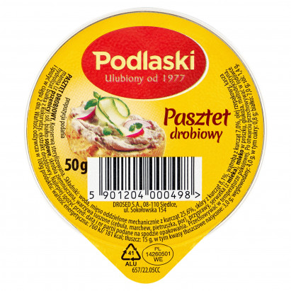 Podlaski Pasztet drobiowy 50 g
