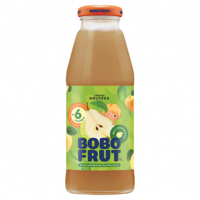 Bobo Frut Nektar owocowy jabłko gruszka po 6 miesiącu 300 ml