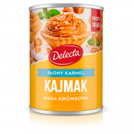 Delecta Kajmak masa krówkowa słony karmel 400 g