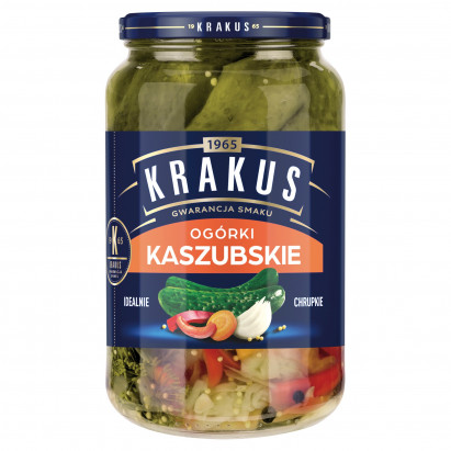 Krakus Ogórki kaszubskie 870 g