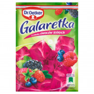 Dr. Oetker Galaretka o smaku owoców leśnych 72 g