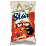 Star Maczugi Chrupki kukurydziane o smaku ketchup 80 g