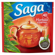 Saga Herbata czarna 56 g (40 torebek)