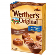 Werther's Original Cukierki śmietankowe o smaku czekoladowym 42 g 