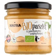 Naura Bio pasztet z pieczonymi warzywami 190 g
