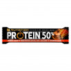 Go On Nutrition Protein 50 % Wysokobiałkowy baton w polewie o smaku ciasteczkowo-śmietankowym 40 g