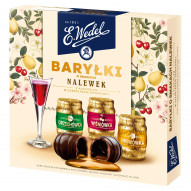 E. Wedel Baryłki o smakach nalewek z alkoholem w czekoladzie deserowej 200 g