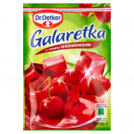 Dr.Oetker Galaretka o smaku wiśniowym 72 g