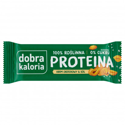 Dobra Kaloria Proteina Baton owocowo-orzechowy krem orzechowy & sól 45 g