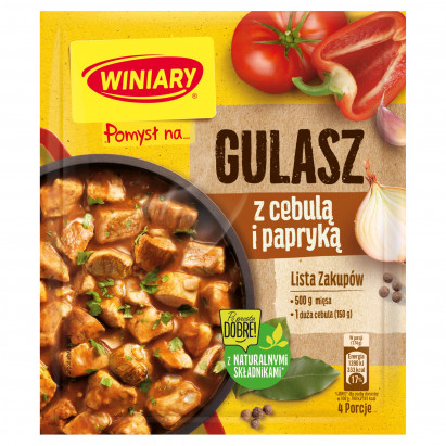 Winiary Pomysł na... Gulasz z cebulą i papryką 47 g