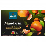 Dilmah Cejlońska herbata czarna aromatyzowana mandarynka 30 g (20 x 1,5 g)