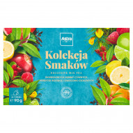 Astra Kolekcja Smaków Zestaw ekspresowych herbat czarnych herbatek rooibos i owocowo-ziołowych 90 g