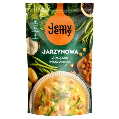 JemyJemy Zupa jarzynowa z mięsem wieprzowym 450 g