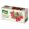 Vitax Inspiracje Herbatka owocowo-ziołowa aromatyzowana o smaku żurawiny i maliny 40 g (20 x 2 g)