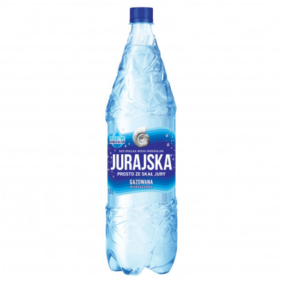 Jurajska Naturalna woda mineralna gazowana 1,5 l