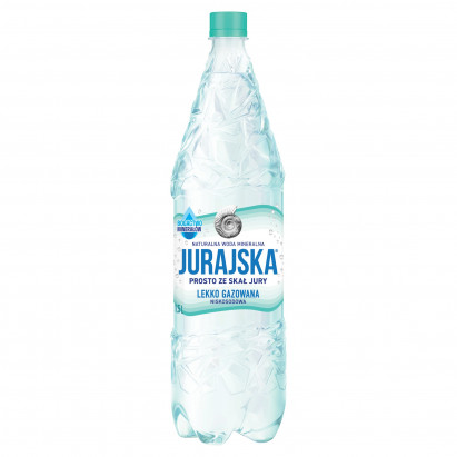 Jurajska Naturalna woda mineralna lekko gazowana 1,5 l